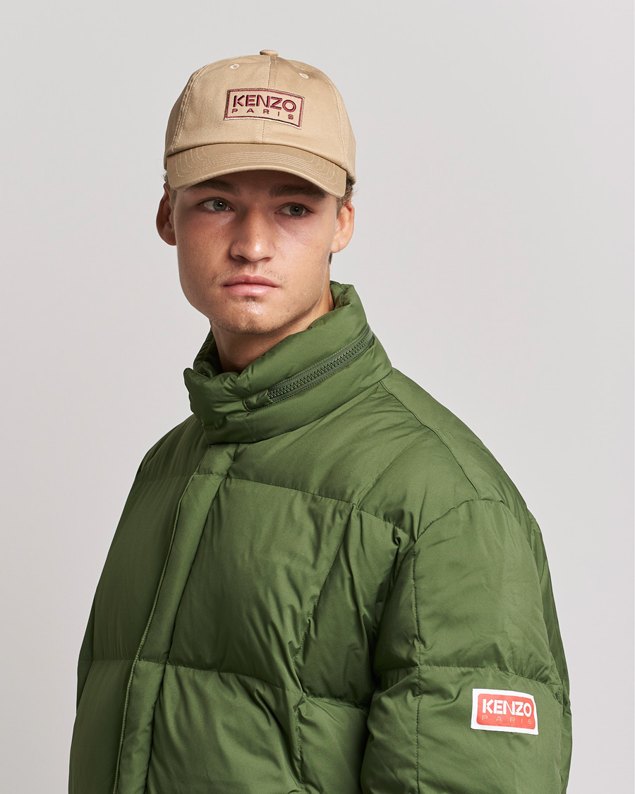 Men | KENZO Logo Cap Beige | KENZO | Logo Cap Beige