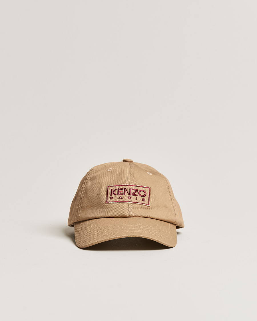 Men | KENZO Logo Cap Beige | KENZO | Logo Cap Beige