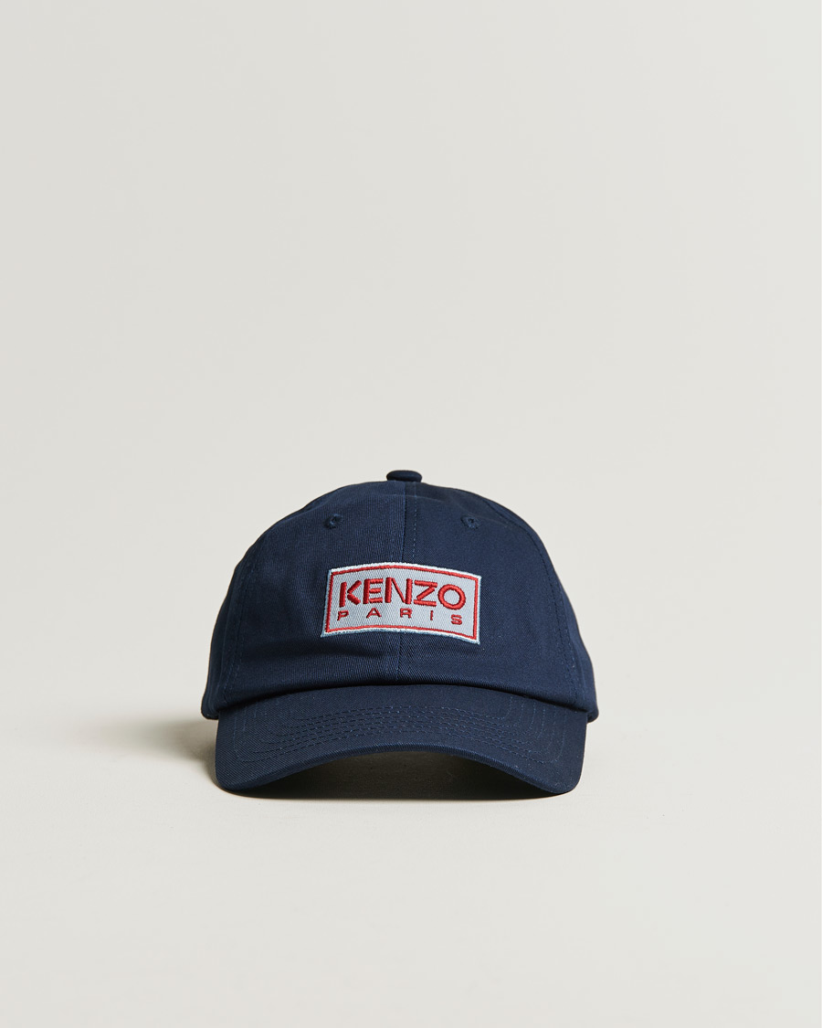 Men | Hats & Caps | KENZO | Logo Cap Navy Blue