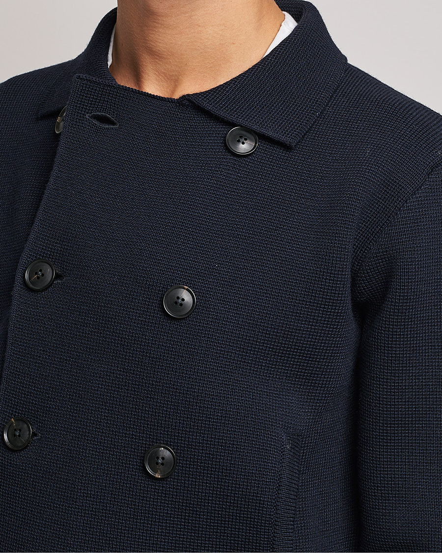 Men | Coats & Jackets | Andersen-Andersen | Peacoat Navy Blue