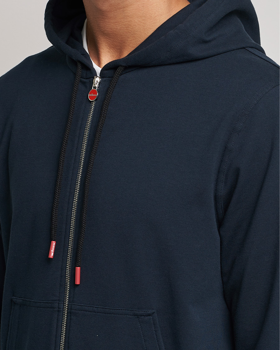 Men | Sweaters & Knitwear | Kiton | Cotton Blend Track Suit Navy