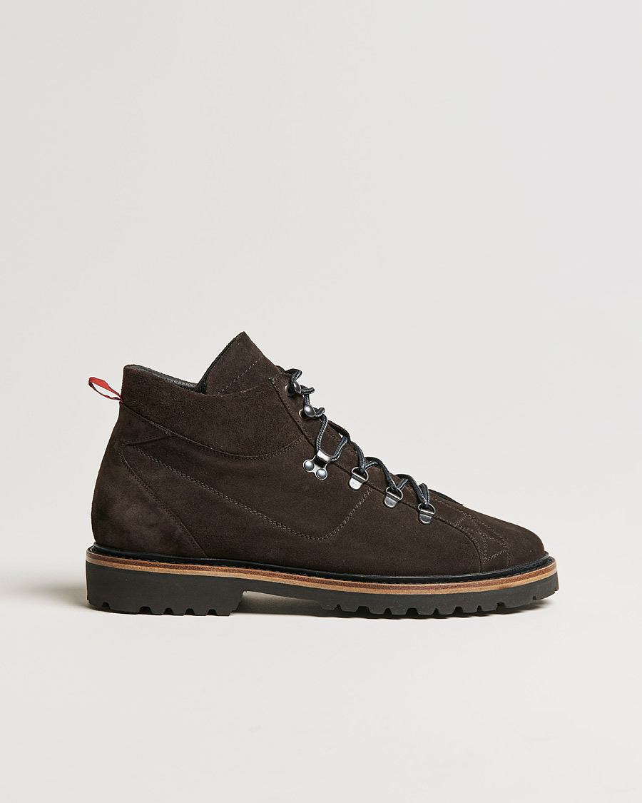 Men | Kiton St Moritz Winter Boots Dark Brown Suede | Kiton | St Moritz Winter Boots Dark Brown Suede