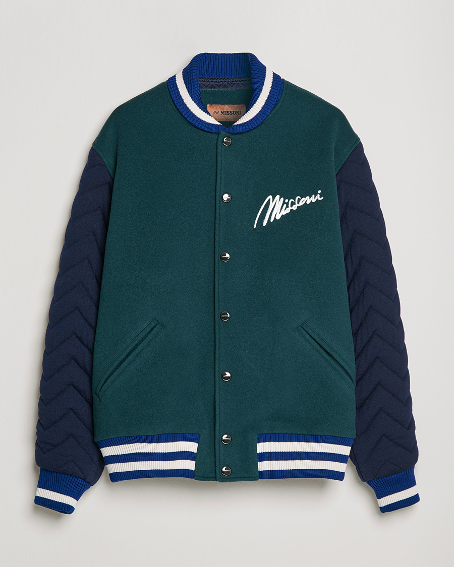 Missoni Varsity Jacket Navy at CareOfCarl.com