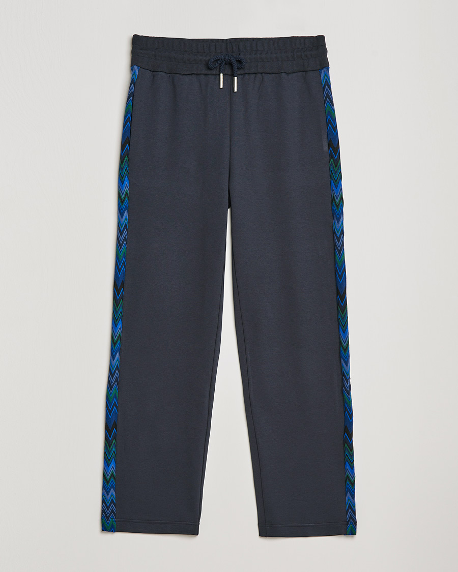 Men | Trousers | Missoni | Chevron Track Pants Navy