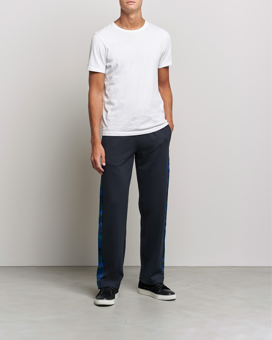 Men | Trousers | Missoni | Chevron Track Pants Navy