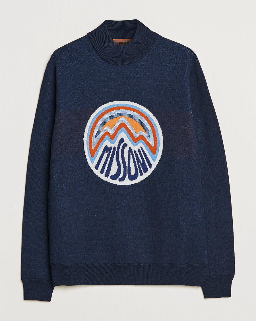 Men | Sweaters & Knitwear | Missoni | Mountain Calling High Neck Navy