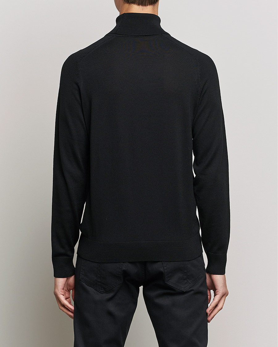 Men | Sweaters & Knitwear | Morris | Merino Rollneck Black
