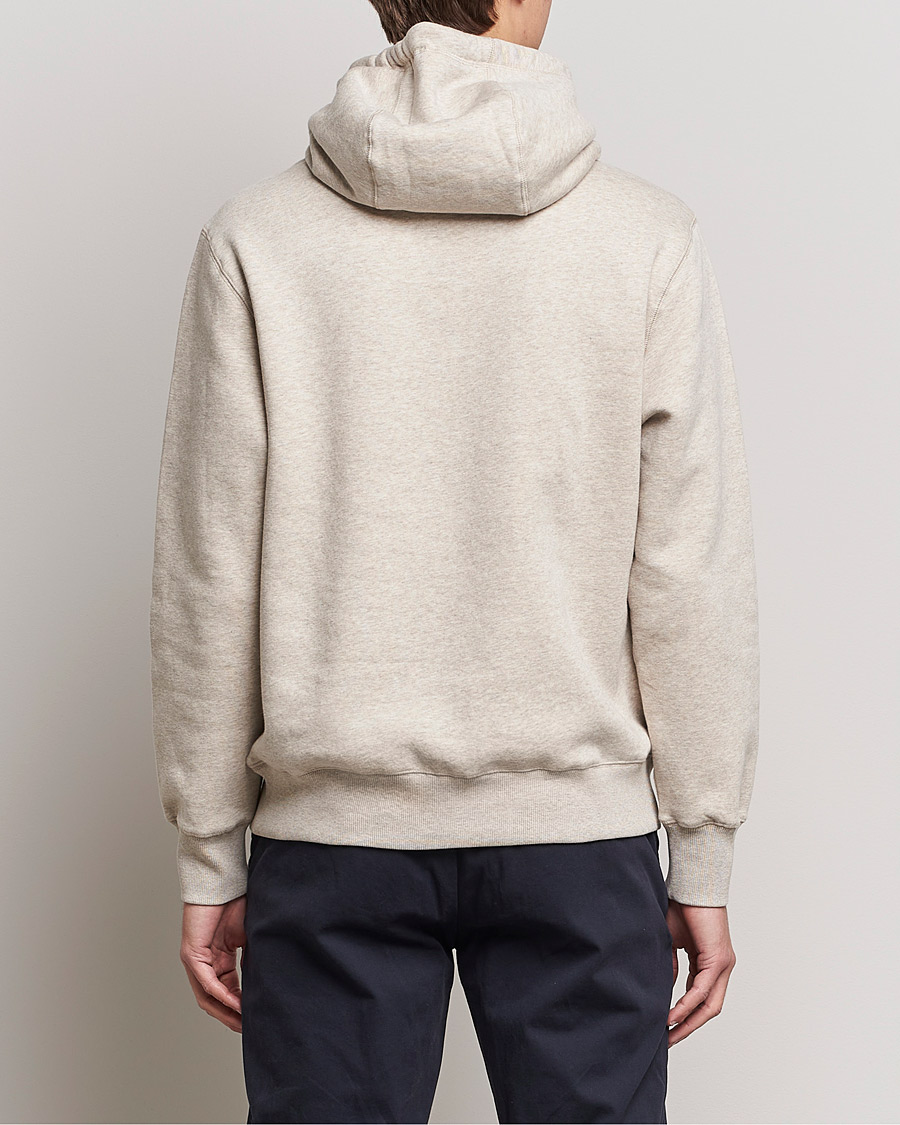 Men | Sweaters & Knitwear | Morris | Trevor Logo Hoodie Khaki