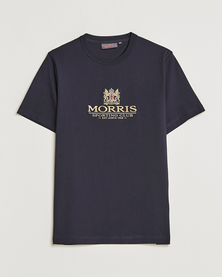 Men | T-Shirts | Morris | Trevor Logo T-shirt Blue