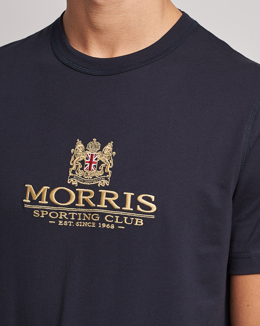 Men | T-Shirts | Morris | Trevor Logo T-shirt Blue