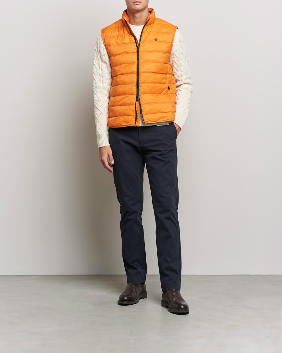 Men | Coats & Jackets | Morris | Norfolk Primaloft Liner Vest Orange