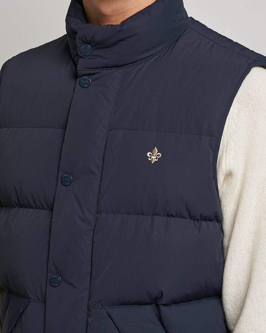 Men | Coats & Jackets | Morris | Holborn Down Vest Blue