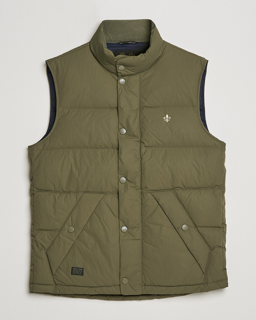 Men | Coats & Jackets | Morris | Holborn Down Vest Olive