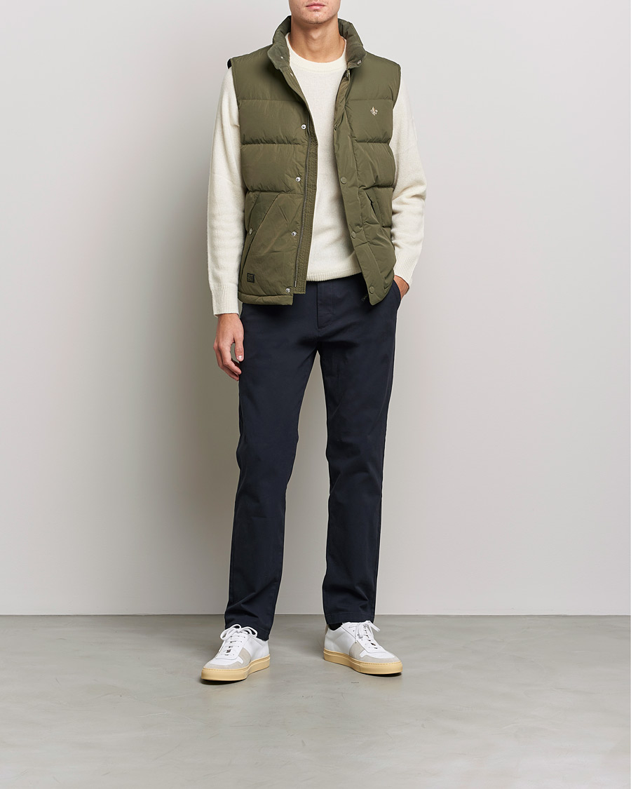 Men | Coats & Jackets | Morris | Holborn Down Vest Olive