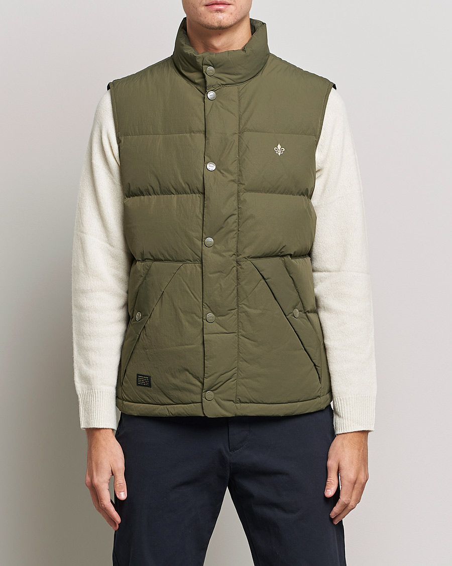 Men | Coats & Jackets | Morris | Holborn Down Vest Olive