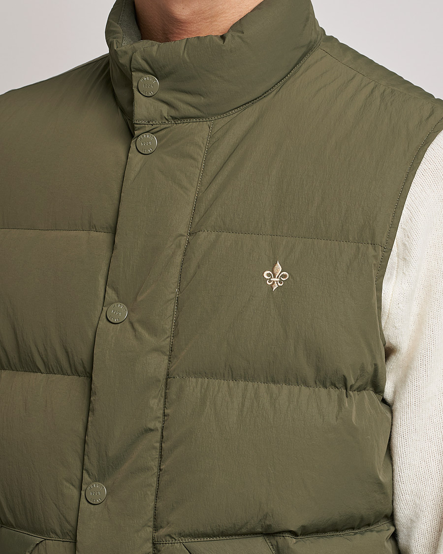 Men | Coats & Jackets | Morris | Holborn Down Vest Olive