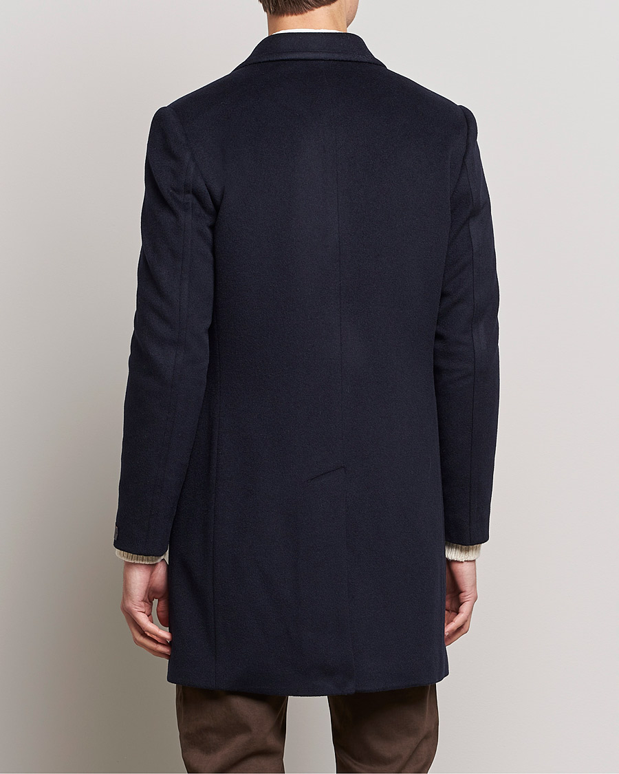 Men | Coats & Jackets | Morris | Wool/Cashmere Coat Navy