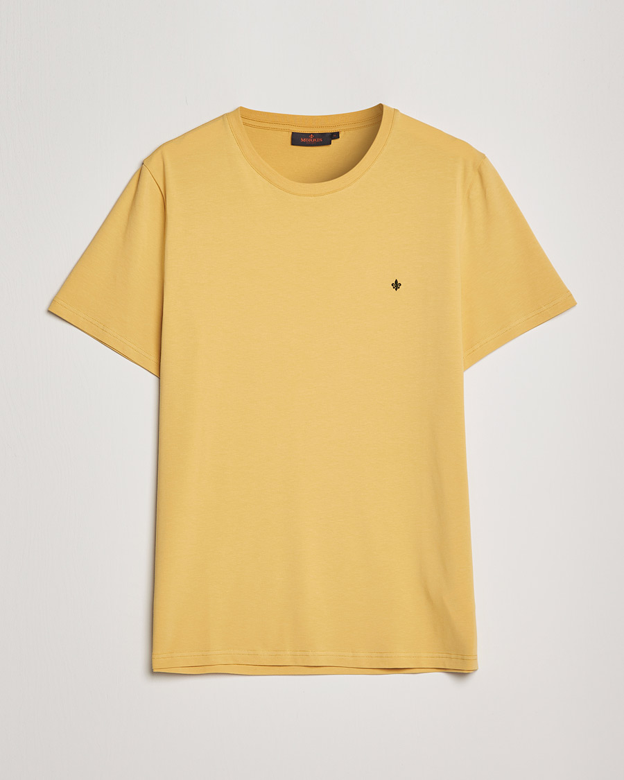 Men | T-Shirts | Morris | James Crew Neck T-shirt Yellow