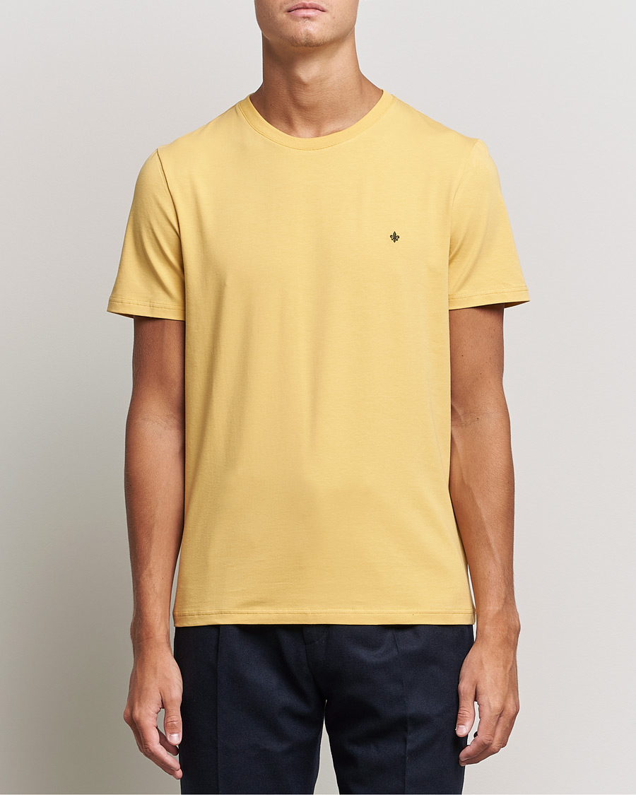 Men | T-Shirts | Morris | James Crew Neck T-shirt Yellow