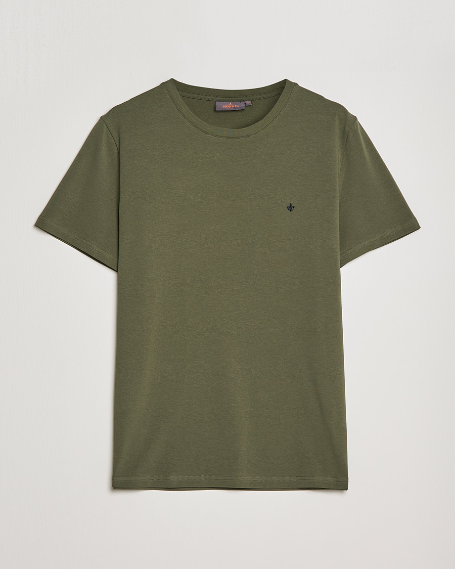Men | T-Shirts | Morris | James Crew Neck T-shirt Olive