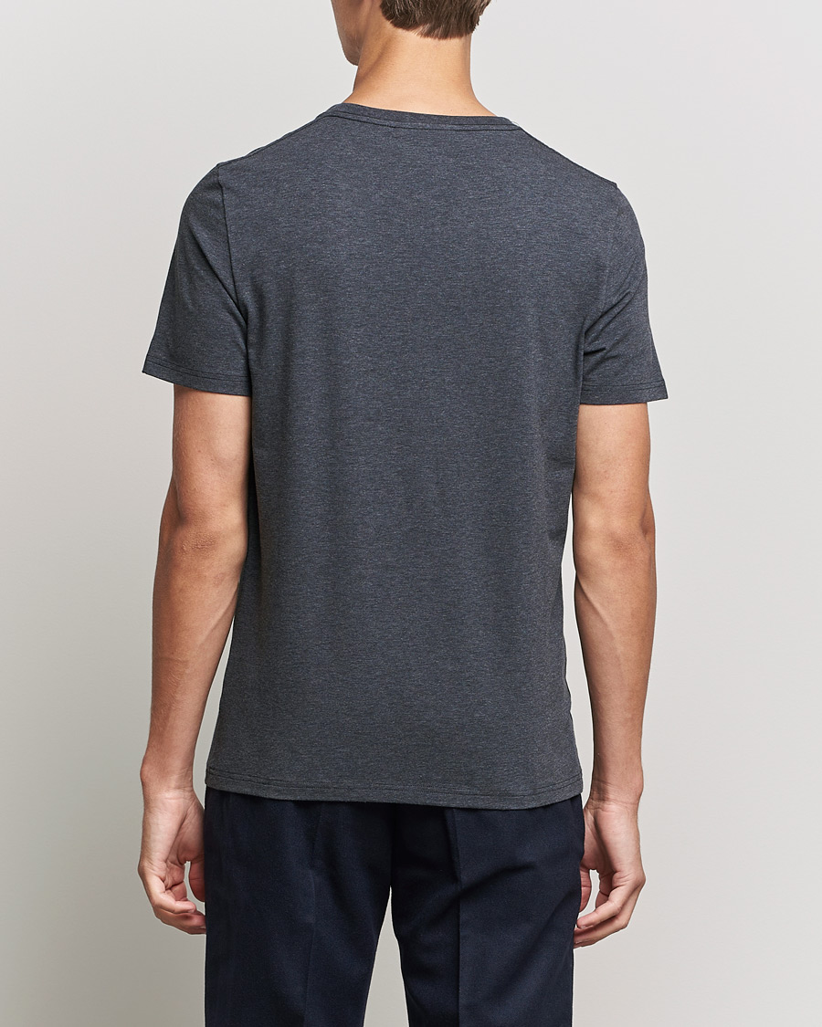 Men | T-Shirts | Morris | James Crew Neck T-shirt Dark Grey