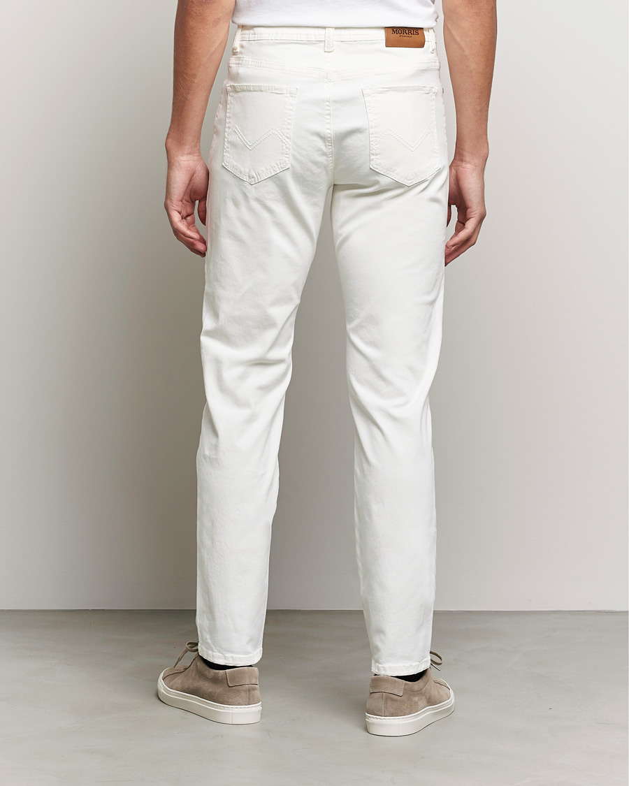 Men | Trousers | Morris | James Brushed Chinos Off White