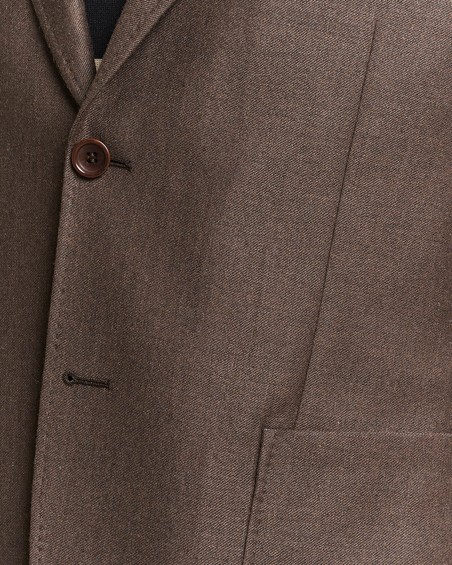 Men | Blazers | Morris | Archie Flannel Blazer Brown