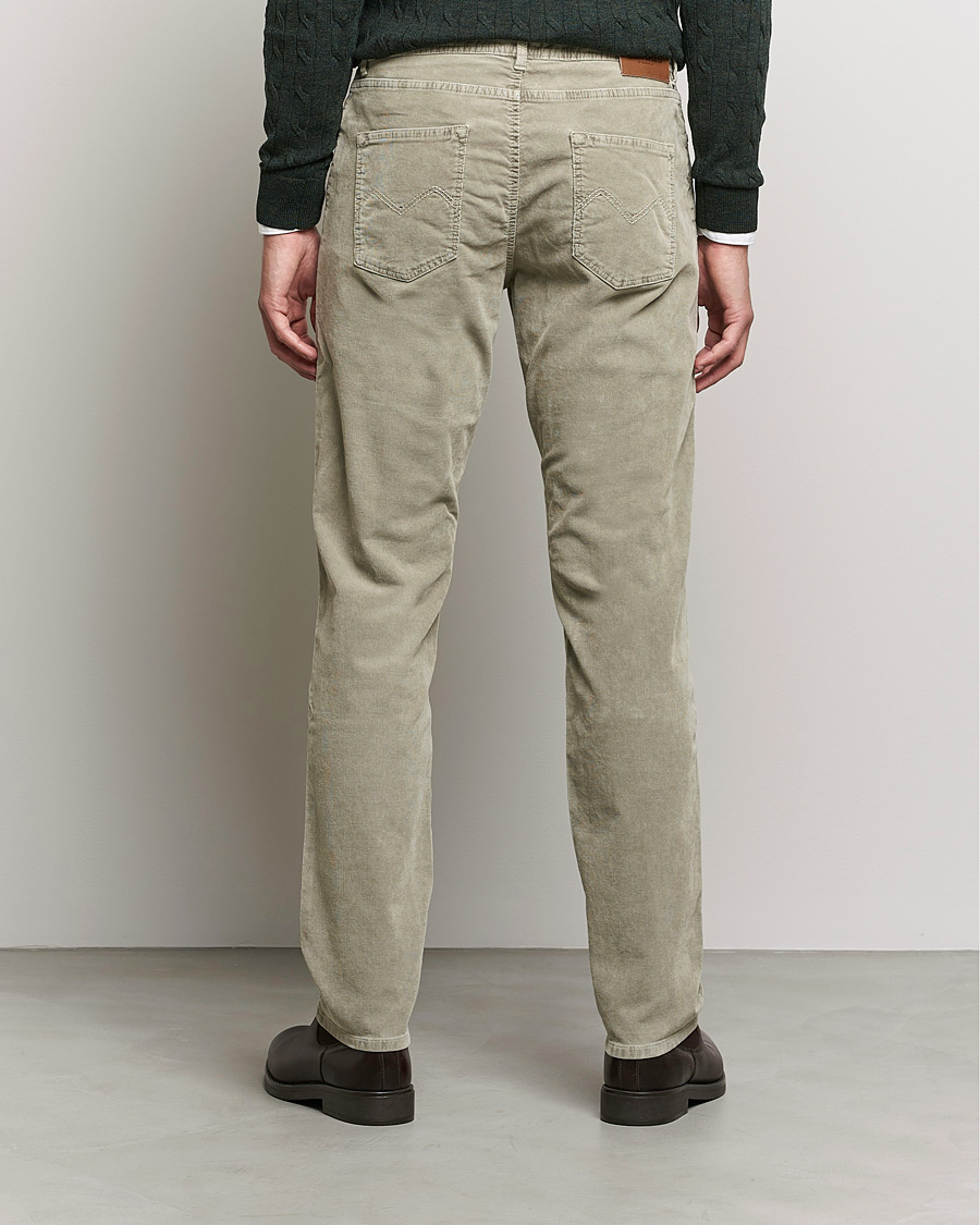 Men | Trousers | Morris | James Corduroy 5-Pocket Pants Khaki Grey