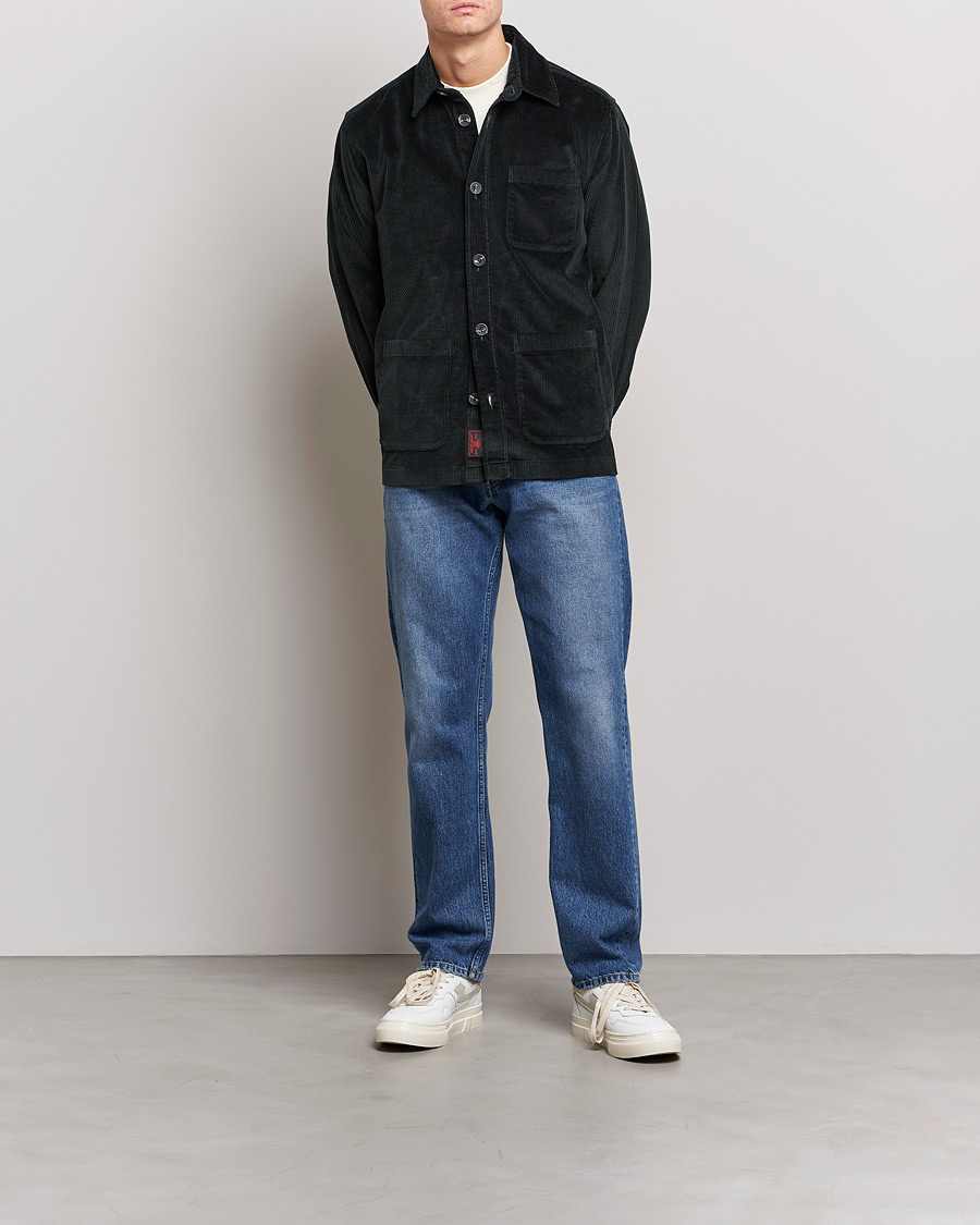 Men |  | Morris | Heaton Corduroy Shirt Jacket Olive