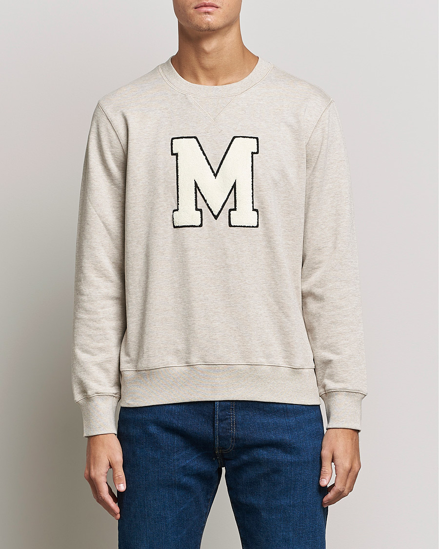Men | Sweaters & Knitwear | Morris | Leoni Logo Sweatshirt Khaki