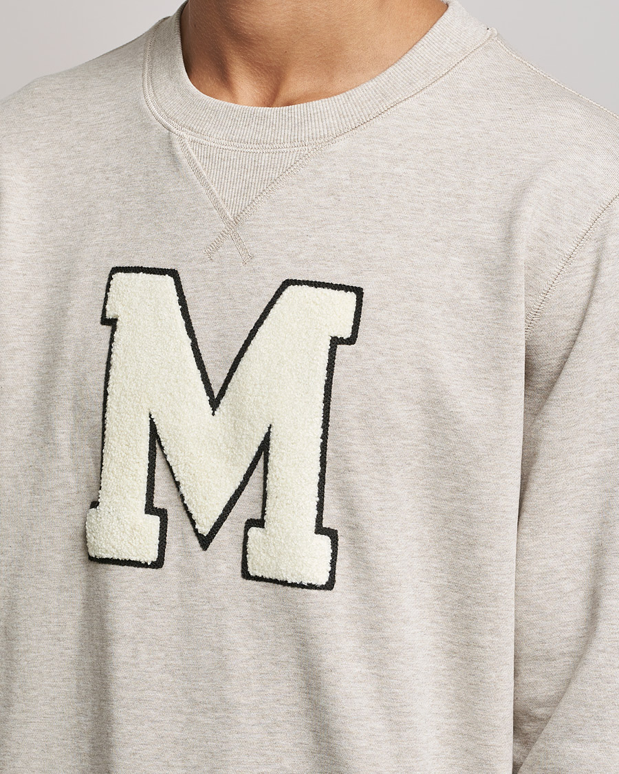 Men | Sweaters & Knitwear | Morris | Leoni Logo Sweatshirt Khaki