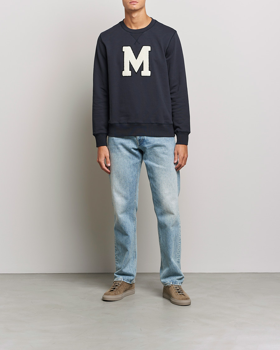Men |  | Morris | Leoni Logo Sweatshirt Old Blue
