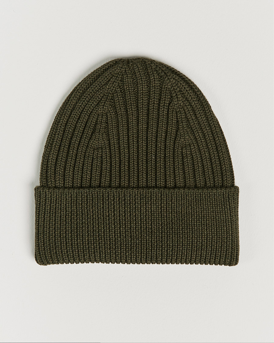 Men | Morris Travor Merino Beanie Olive | Morris | Travor Merino Beanie Olive
