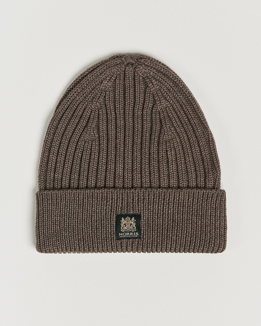 Men | Morris Travor Merino Beanie Brown | Morris | Travor Merino Beanie Brown