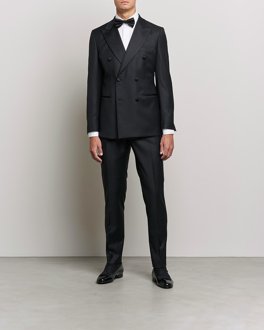 Men |  | Morris Heritage | Tuxedo Trousers Black