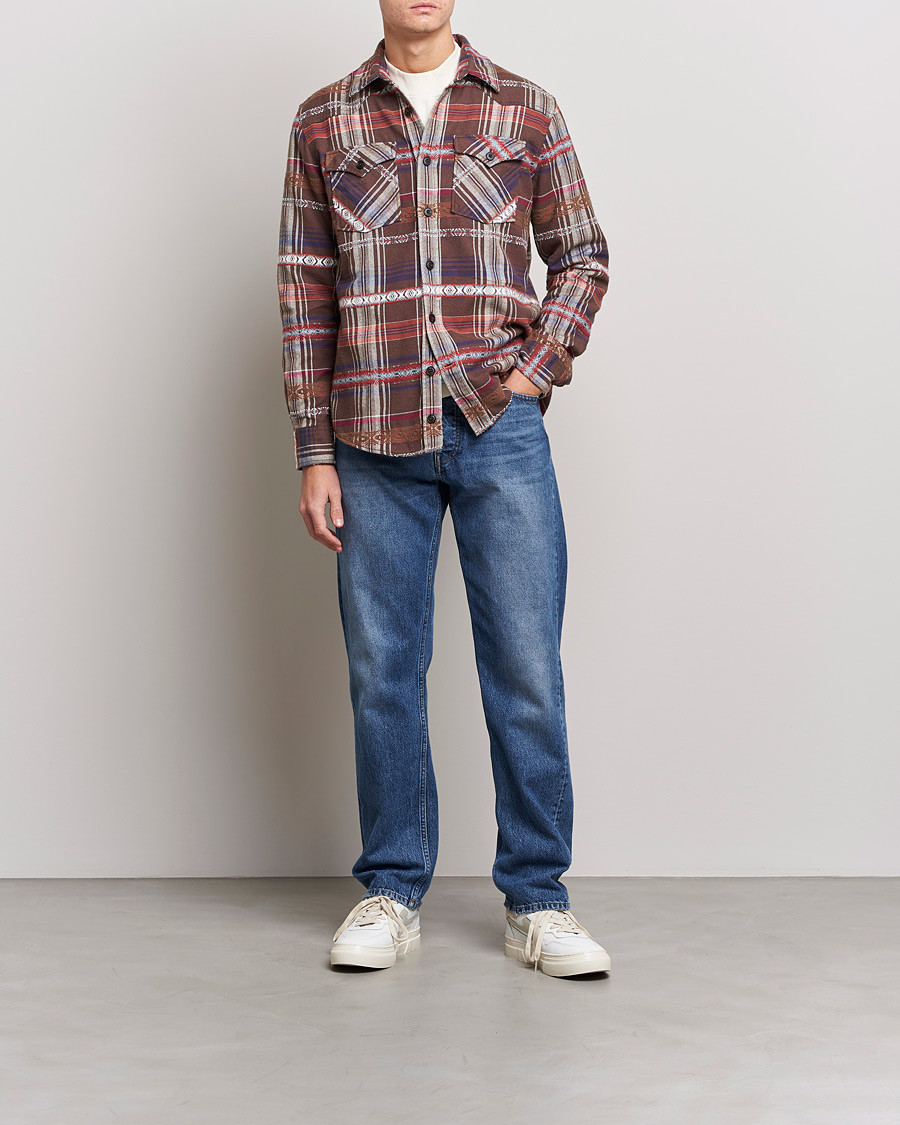 Men | Shirts | Morris | Walton Inca Overshirt Brown