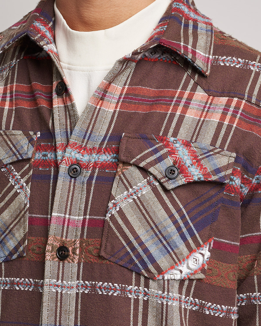 Men | Shirts | Morris | Walton Inca Overshirt Brown