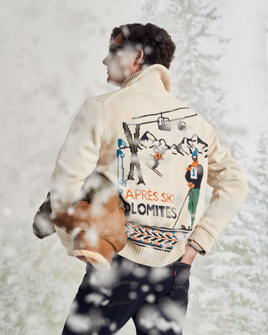 Men | Sweaters & Knitwear | Morris | Clyde Full Zip Cardigan Off White