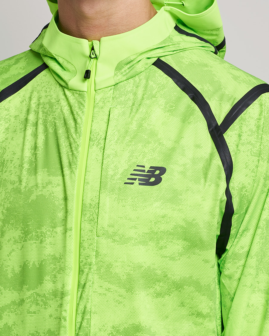Men | Coats & Jackets | New Balance Running | All-Terrain Waterproof Jacket Pixel Green