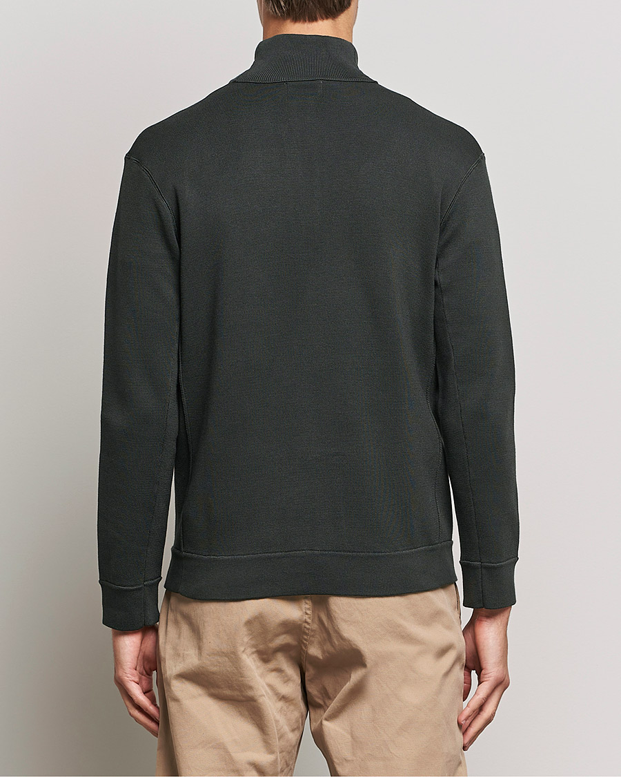 Men | Sweaters & Knitwear | NN07 | Luis Knitted Full-Zip Sweater Dark Army