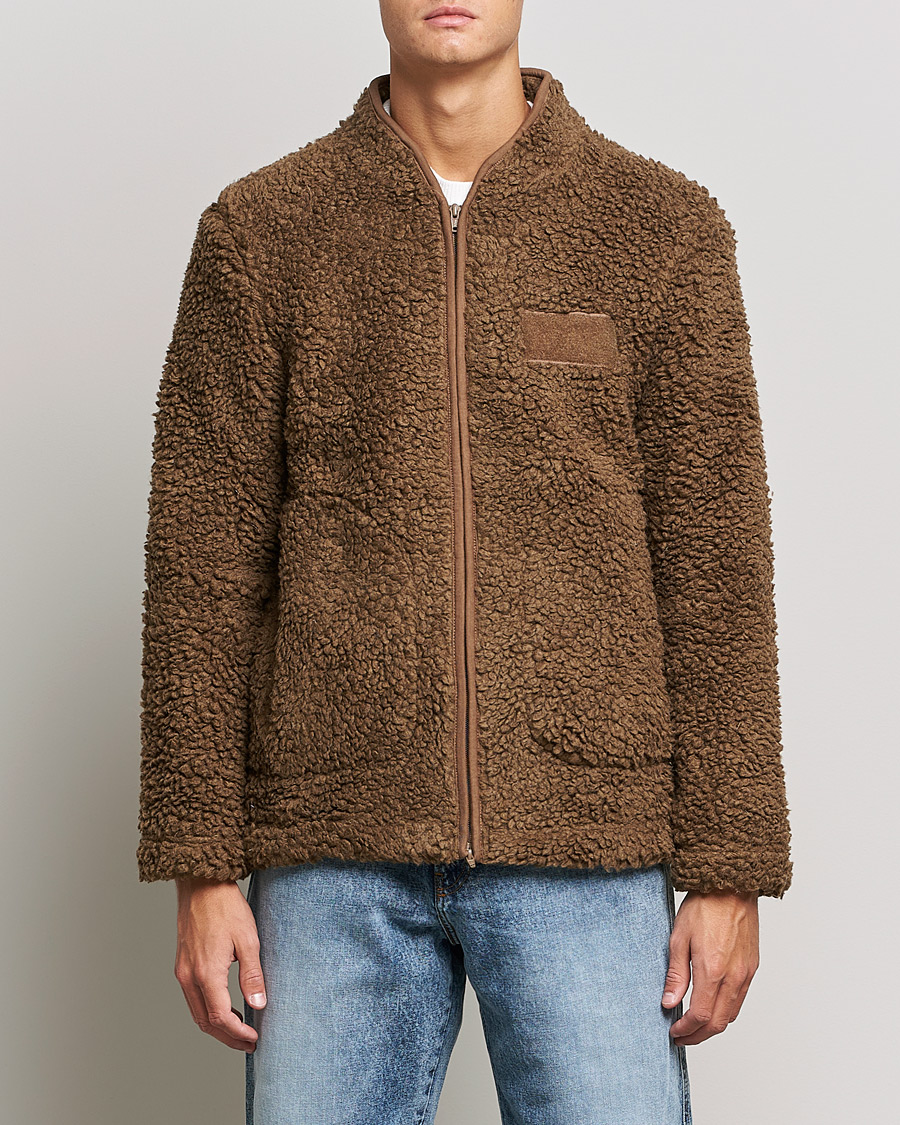Men | Sweaters & Knitwear | NN07 | Morten Fleece Full Zip Pyramid