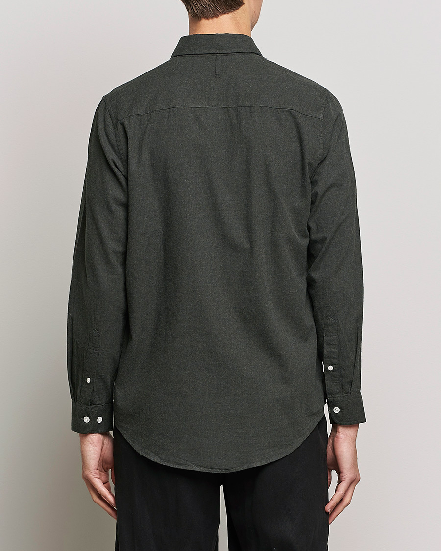 Men | Shirts | NN07 | Arne Flannel Shirt Army