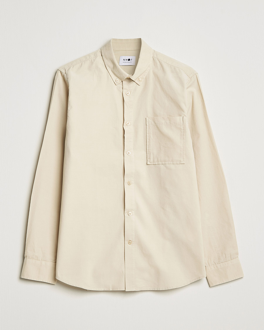 Men | Shirts | NN07 | Arne Corduroy Shirt Ecru