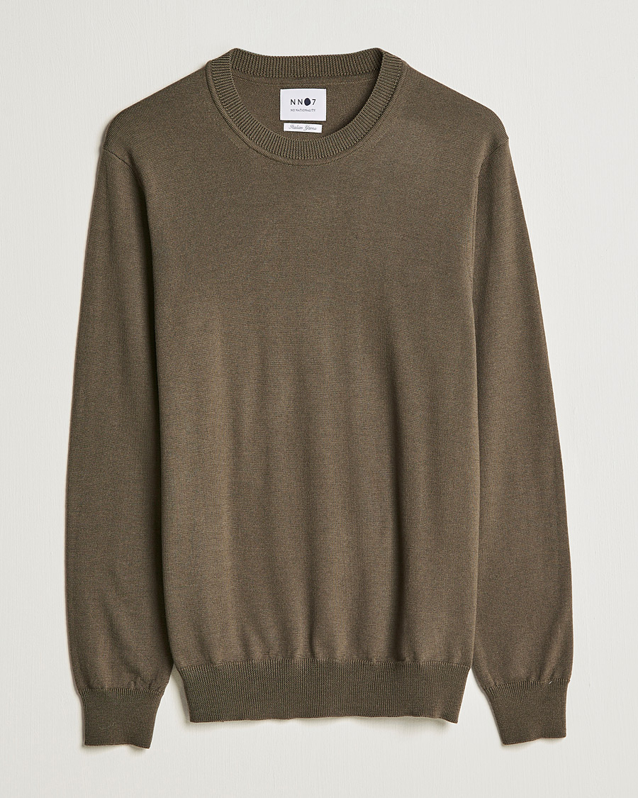 Men | Sweaters & Knitwear | NN07 | Ted Merino Crew Neck Pullover Pyramid