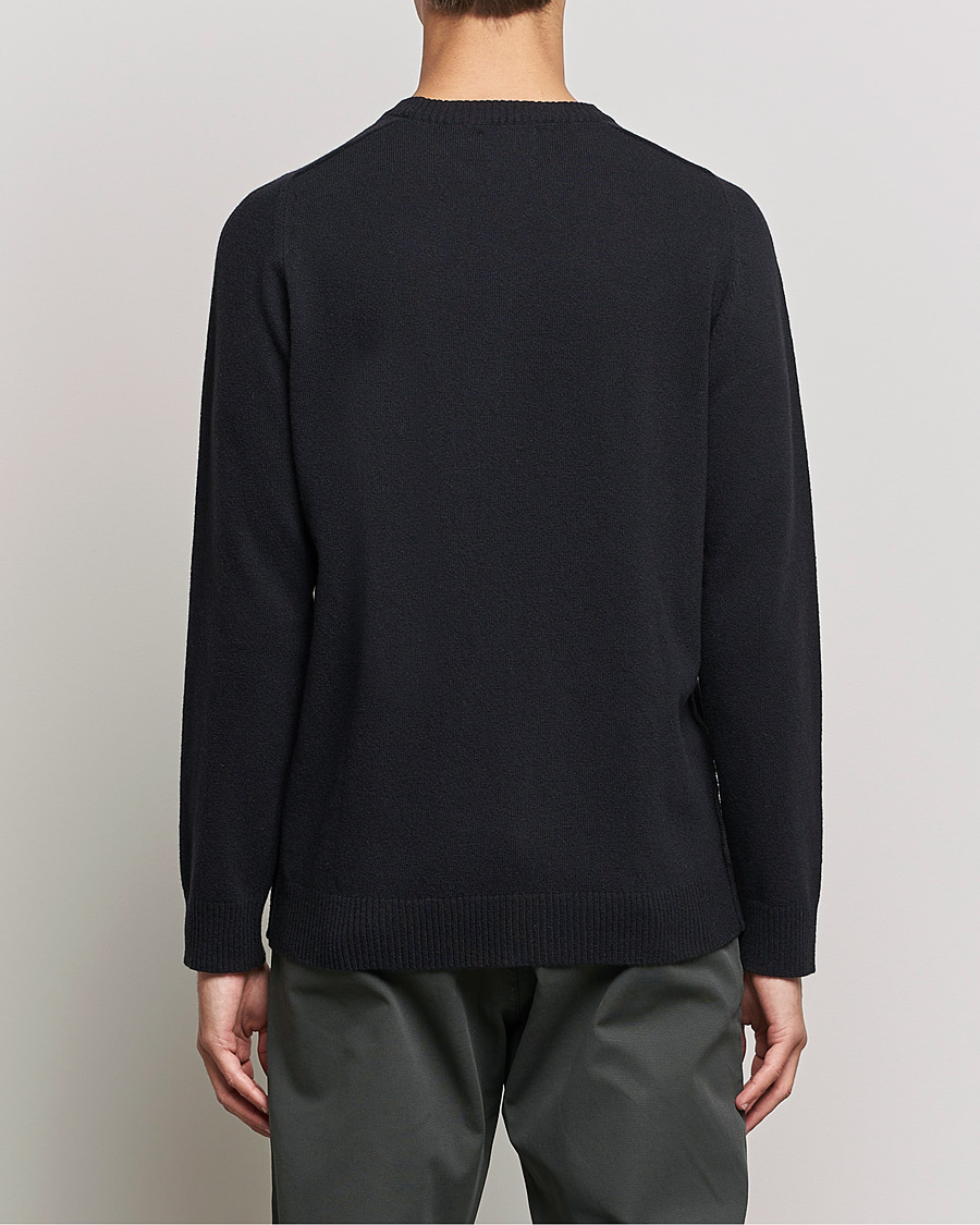 Men | Sweaters & Knitwear | NN07 | Edward Lambswool Crew Neck Pullover Black