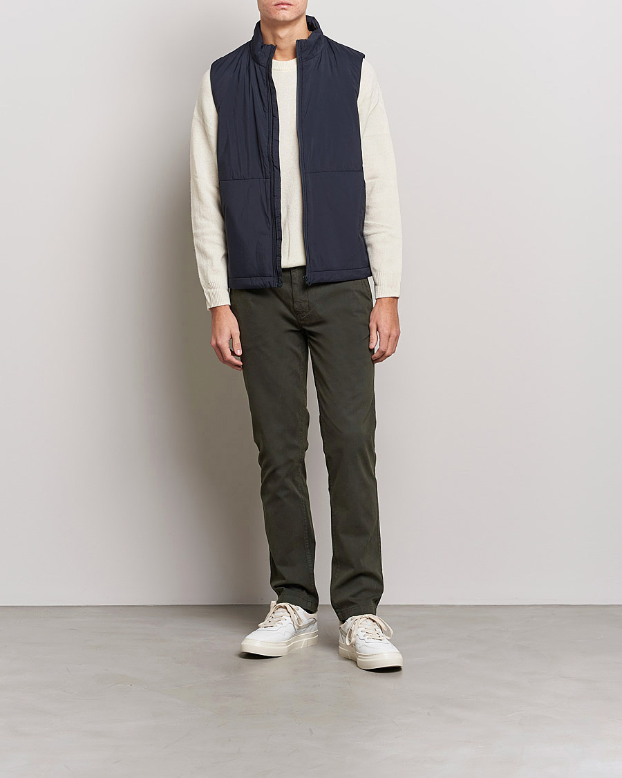 Men | Trousers | NN07 | Marco Slim Fit Stretch Chinos Dark Green