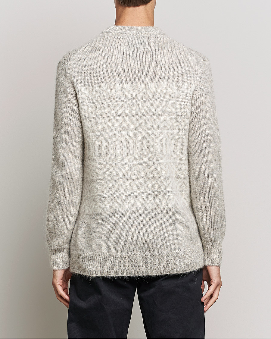 Men | Sweaters & Knitwear | NN07 | Jason Wool Knitted Sweater Grey Melange