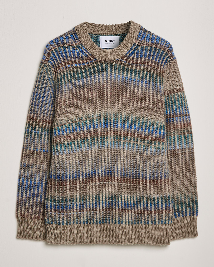 Men |  | NN07 | Jason Ribbed Knitted Sweater Multi