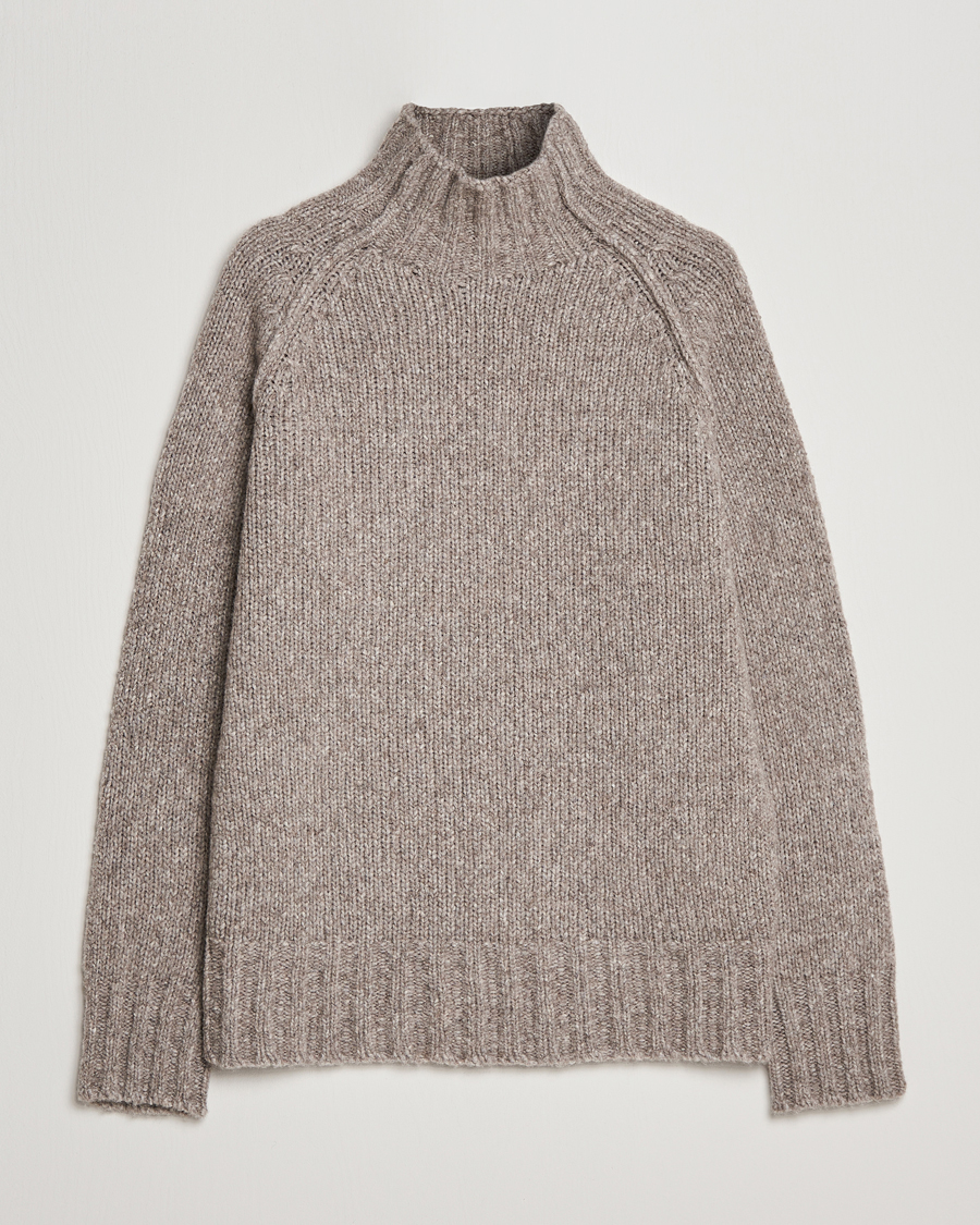 Men | Sweaters & Knitwear | NN07 | William Merino Knitted Polo Grey