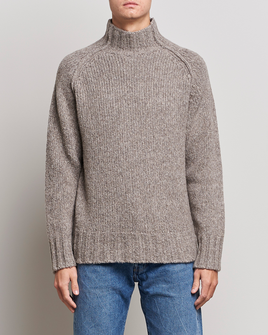 Men | Sweaters & Knitwear | NN07 | William Merino Knitted Polo Grey